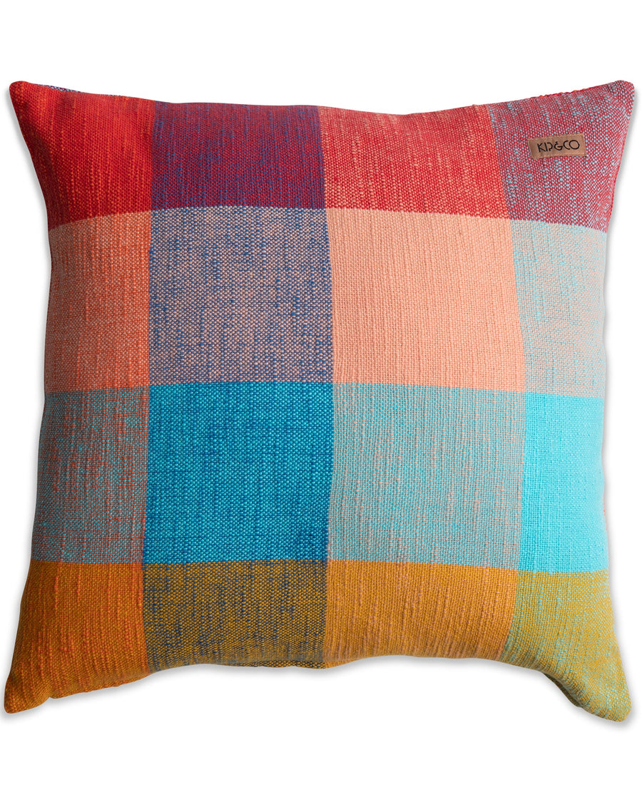 Rainbow Love Woven Cushion - Kip & Co