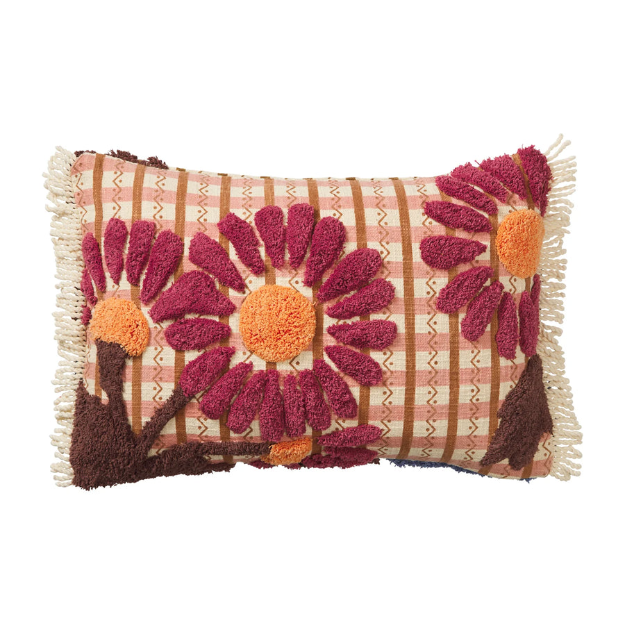Veda Tufted Cushion - Sage & Clare