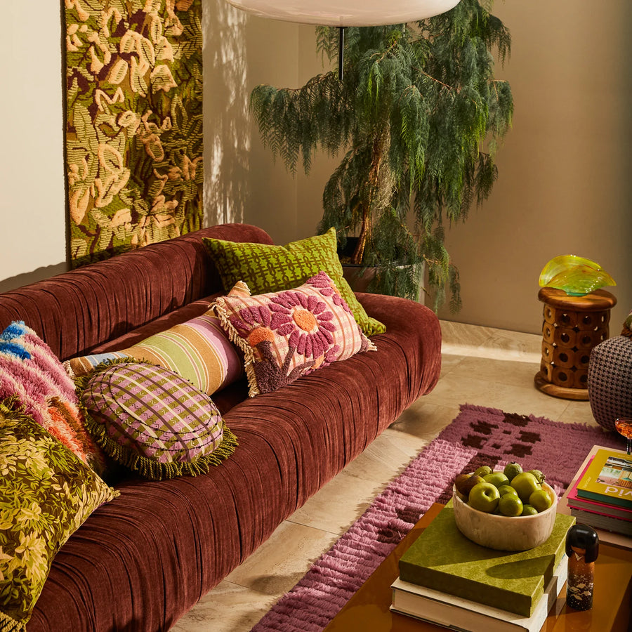 Veda Tufted Cushion - Sage & Clare
