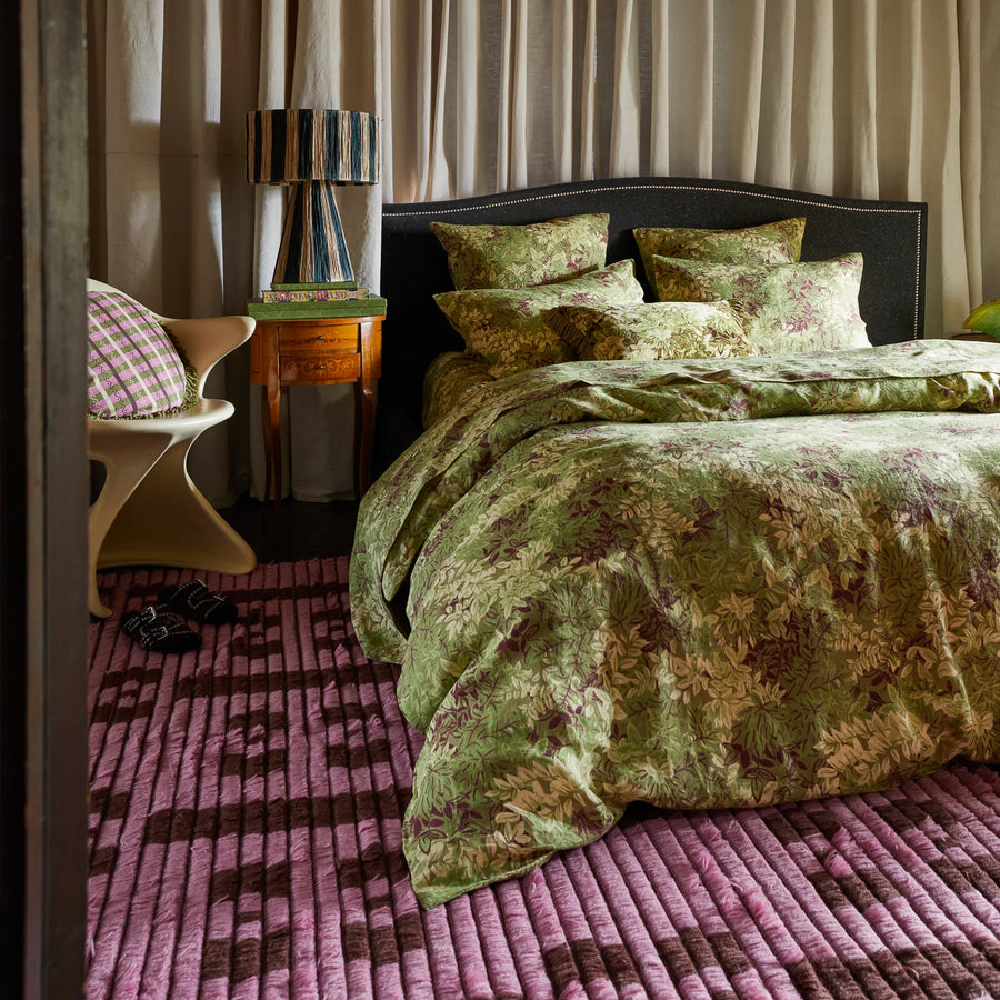 Alka Linen Pillowcase Set - Reed - Sage & Clare