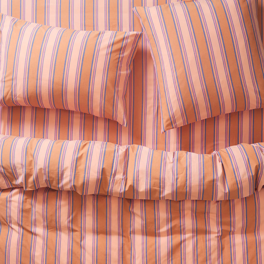 Samode Cotton Pillowcase Set - Cinnamon - Sage & Clare