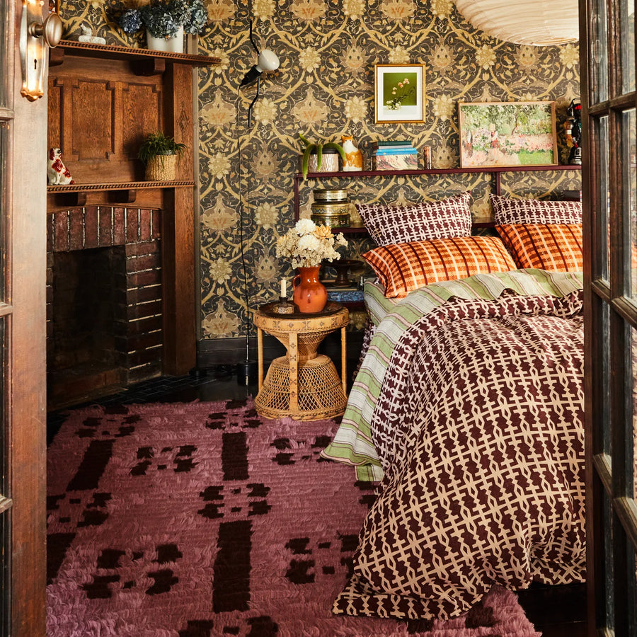 Hira Tufted Rug - Rosewater - Sage & Clare