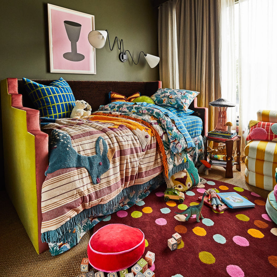 Jarvis Tufted Bedcover - Sage & Clare