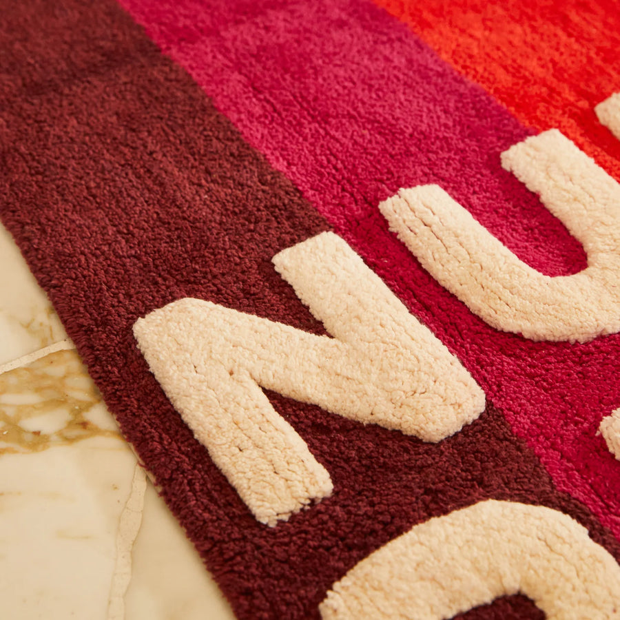 Dariel Bath Mat - Scarlet - Sage & Clare