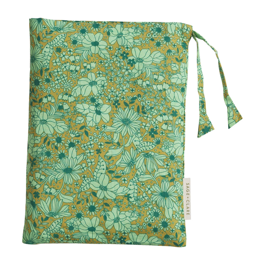 Evette Cotton Pillowcase Set - Olive - Sage & Clare