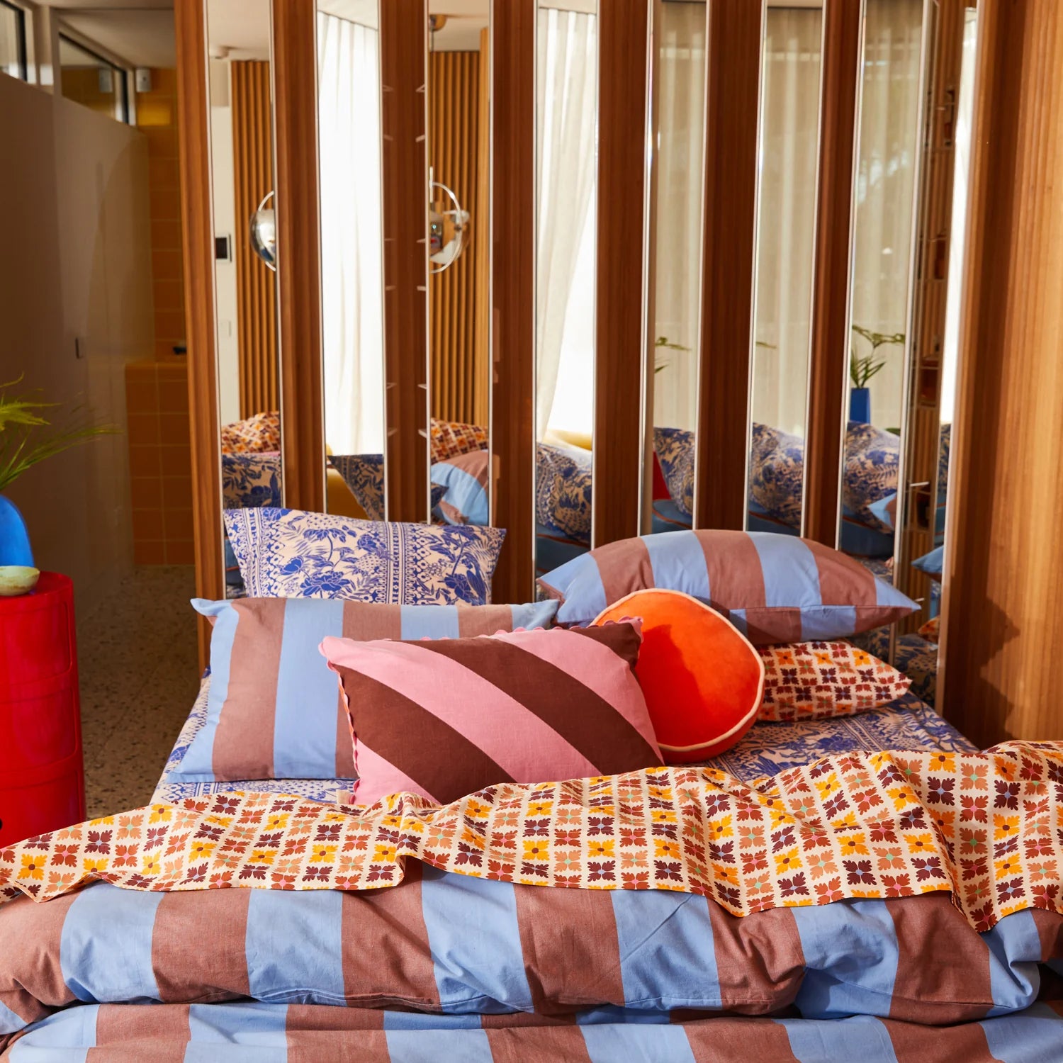 Blanca Ric-Rac Cushion - Cosmos - Sage & Clare – Ro Haus