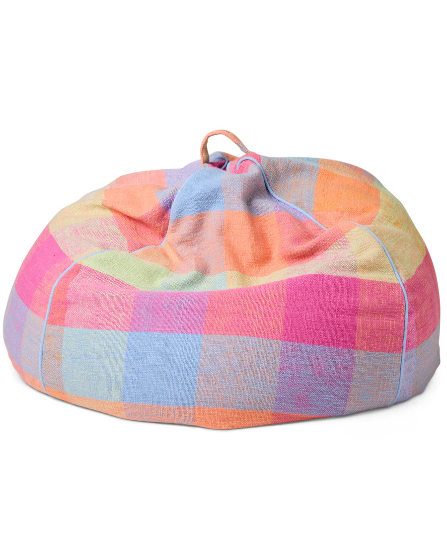 Ponza Tartan Woven Beanbag - Kip & Co.