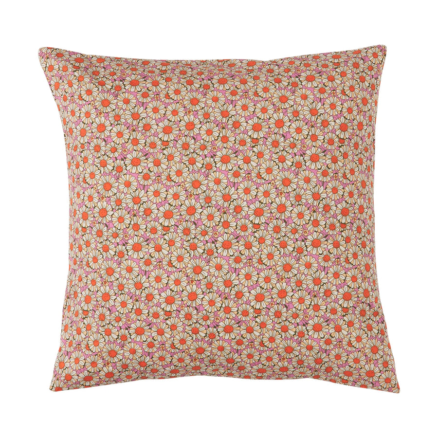 Posie Cotton Euro Pillowcase Set - Dahlia - Sage & Clare