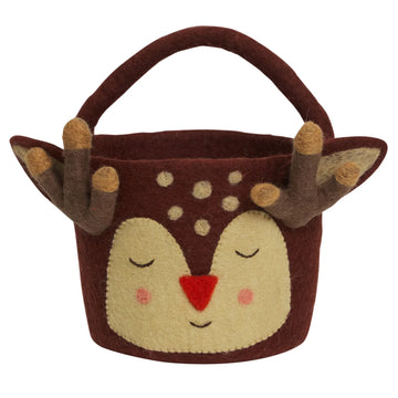 Romalda Felt Basket - Sage & Clare