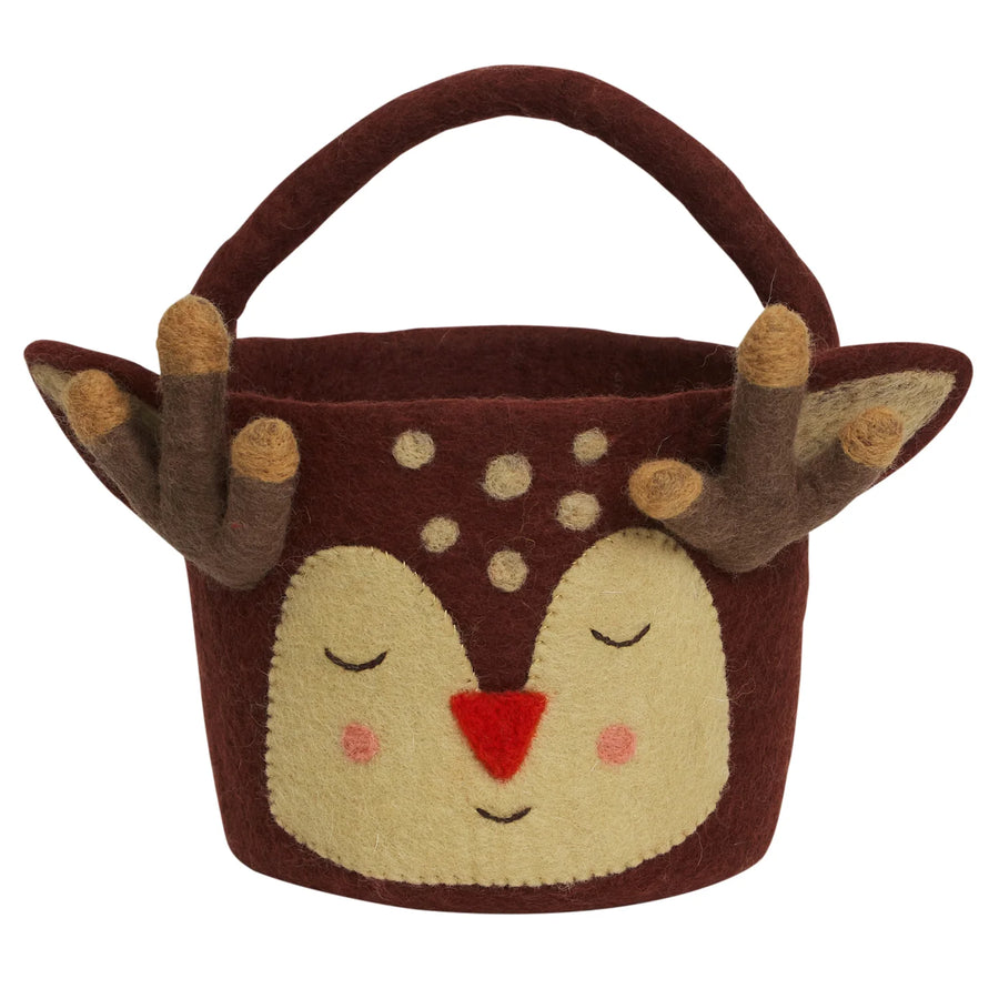 Romalda Felt Basket - Sage & Clare
