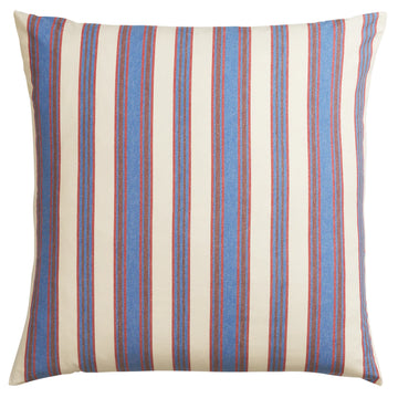 Selene Cotton Euro Pillowcase Set - Azure - Sage & Clare