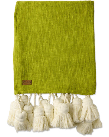 Sicilian Cannoli Tassel Throw - Kip & Co.