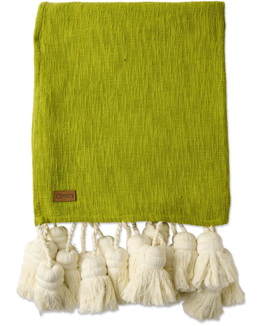 Sicilian Cannoli Tassel Throw - Kip & Co.