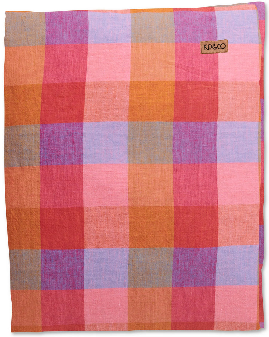 Tutti Frutti Rectangular Linen Tablecloth - Kip & Co.