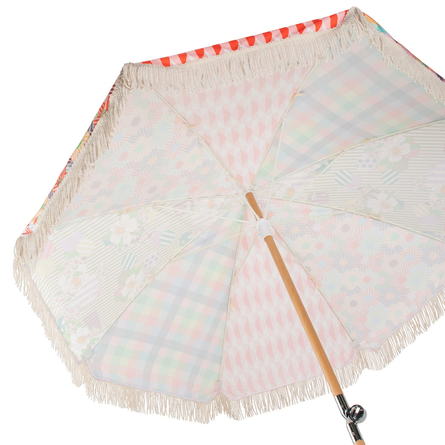 Large Umbrella - Mixed Print - Sage and Clare x Kollab 