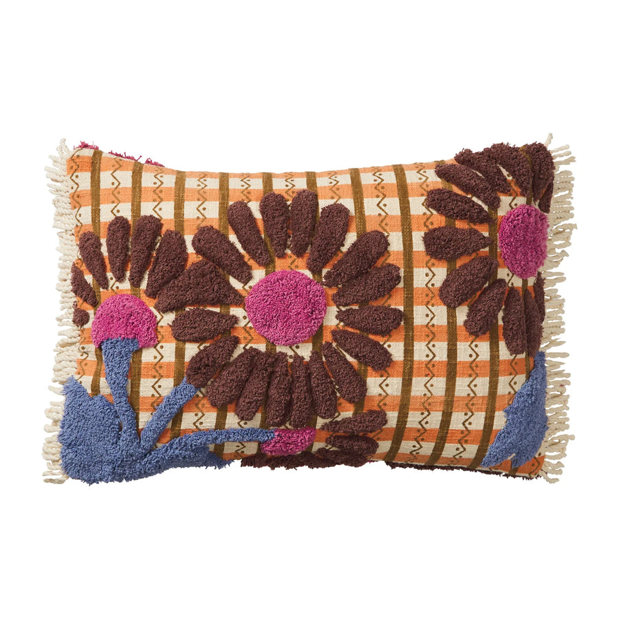 Veda Tufted Cushion - Sage & Clare