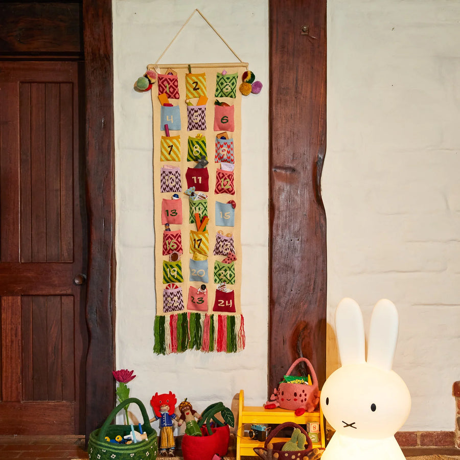Palmina Knitted Advent Calendar - Sage & Clare