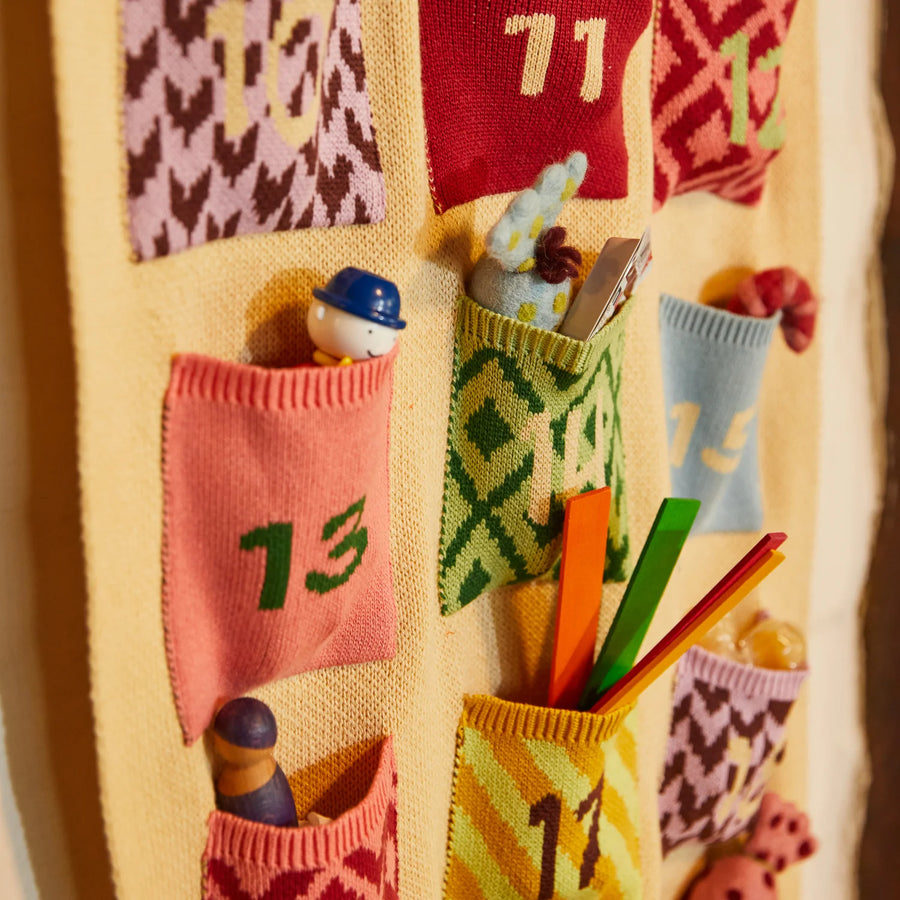 Palmina Knitted Advent Calendar - Sage & Clare