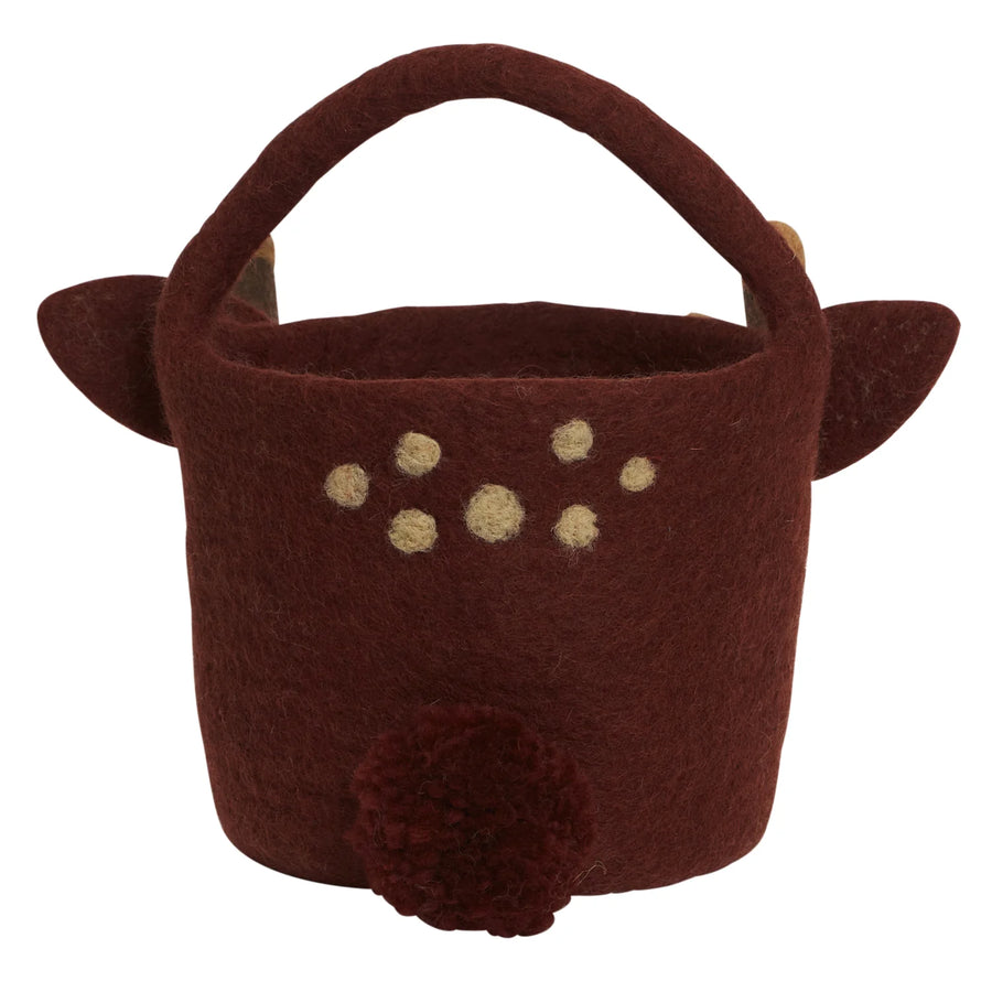 Romalda Felt Basket - Sage & Clare