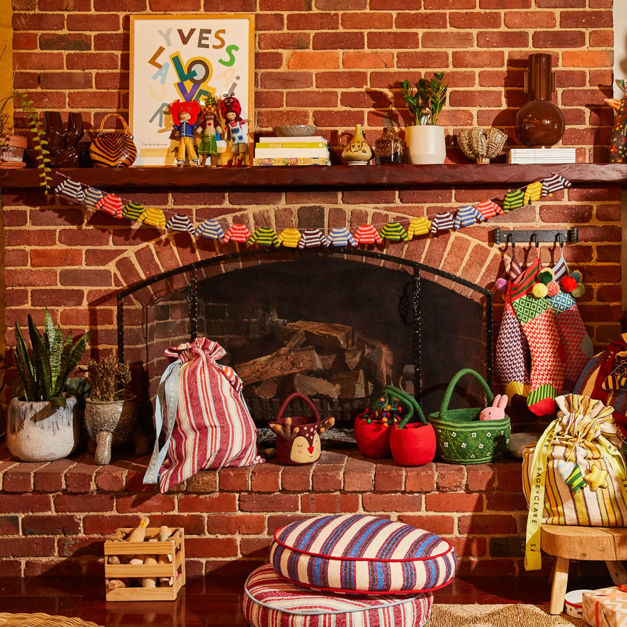 Rosella Felt Basket - Sage & Clare