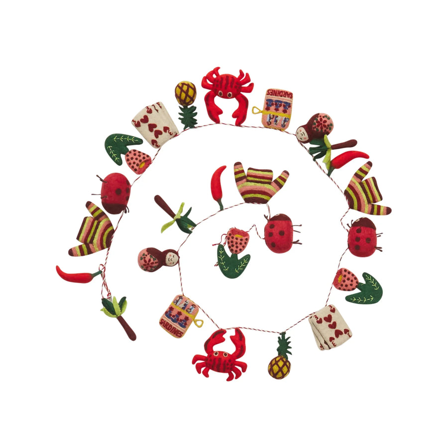 Raffaella Felt Bunting - Sage & Clare