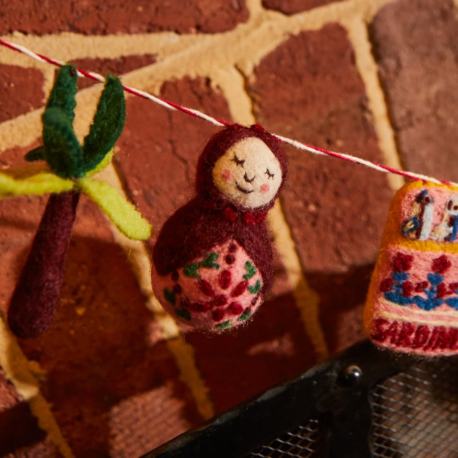 Raffaella Felt Bunting - Sage & Clare