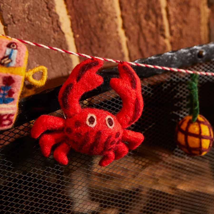 Raffaella Felt Bunting - Sage & Clare