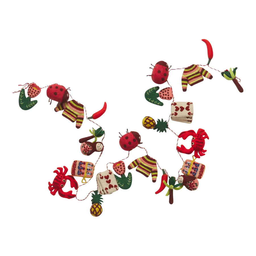 Raffaella Felt Bunting - Sage & Clare