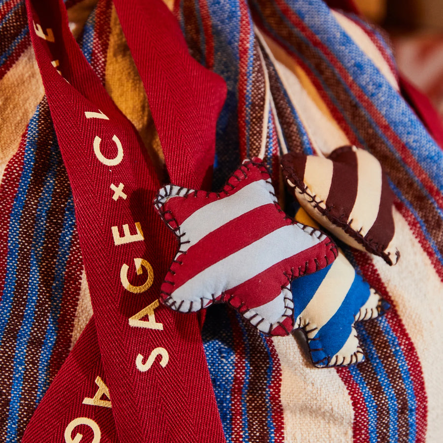 Selene Santa Sack - Azure - Sage & Clare