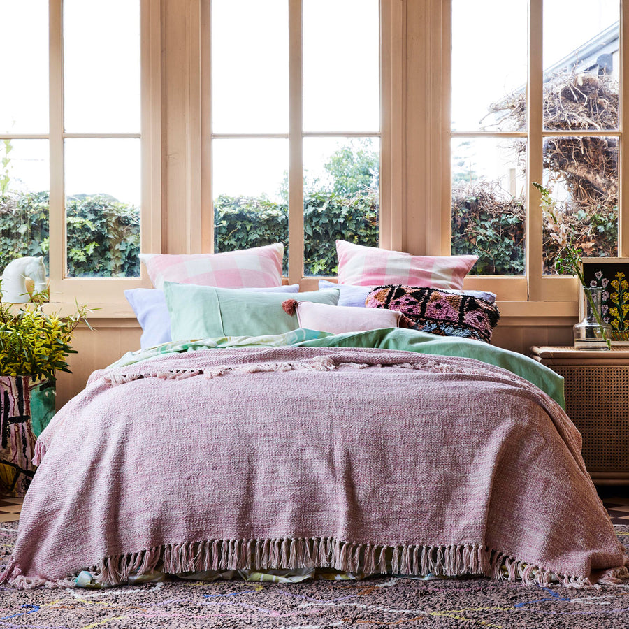 Laurel Green Linen Pillowcase Set - Kip & Co.