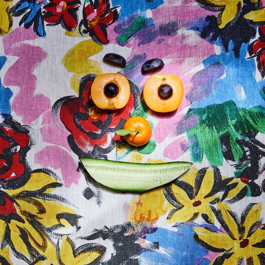 Rio Floral 6P Linen Place Mats - Kip & Co.