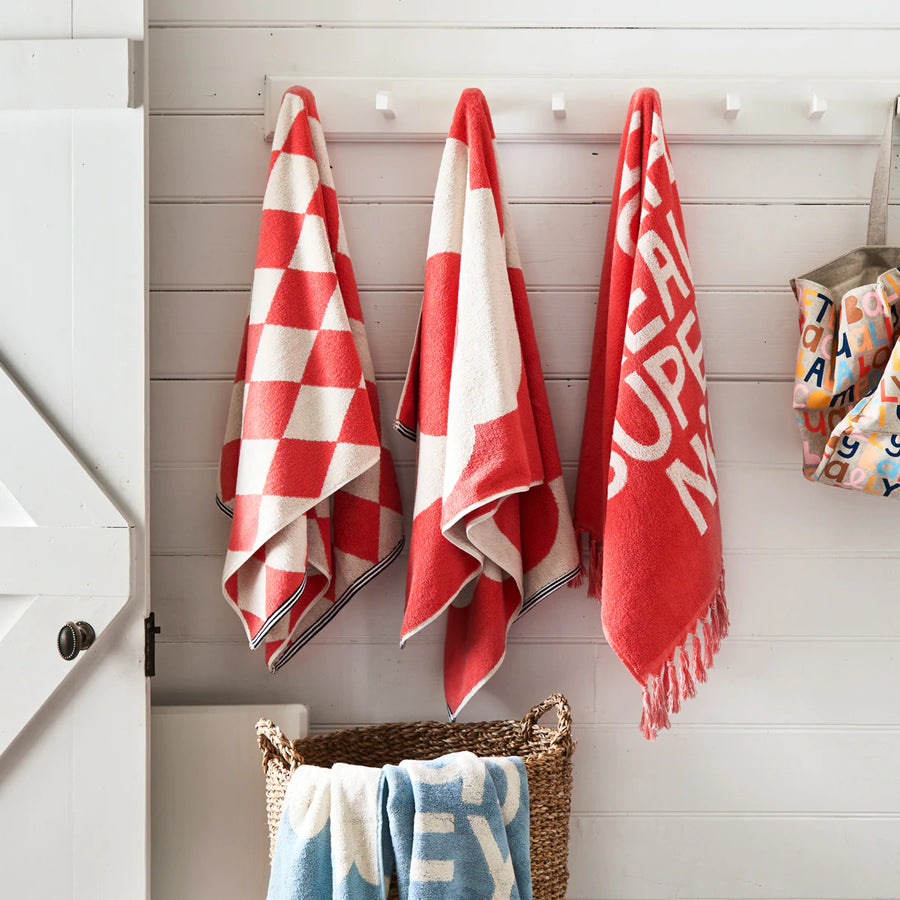 Harlequin Bath Towel - Castle & Things.