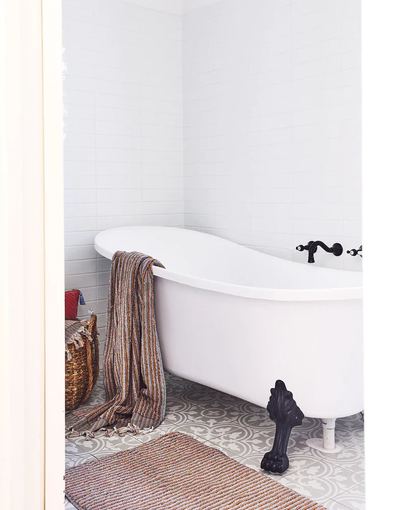 Fine Lines Turkish Bath Towel - Kip & Co