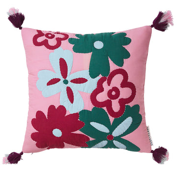 Beatrice Quilted Cushion - Sage & Clare