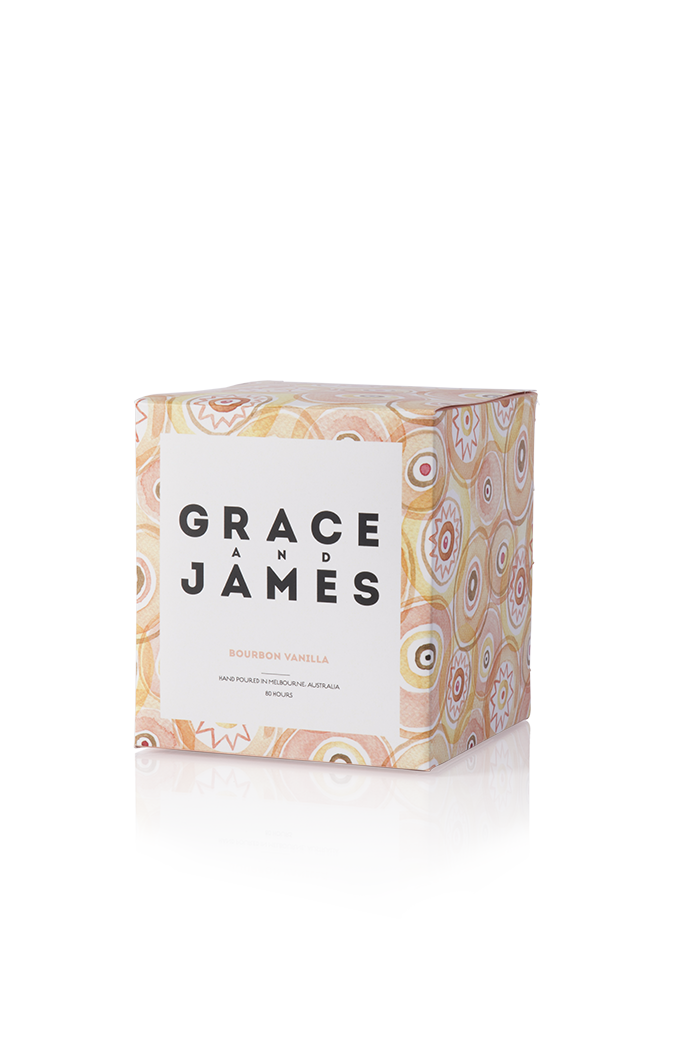 Bourbon Vanilla Candle - Grace & James