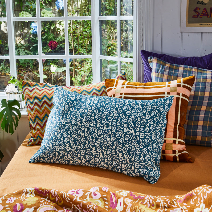 Cosette Linen Pillowcase Set - Sage & Clare