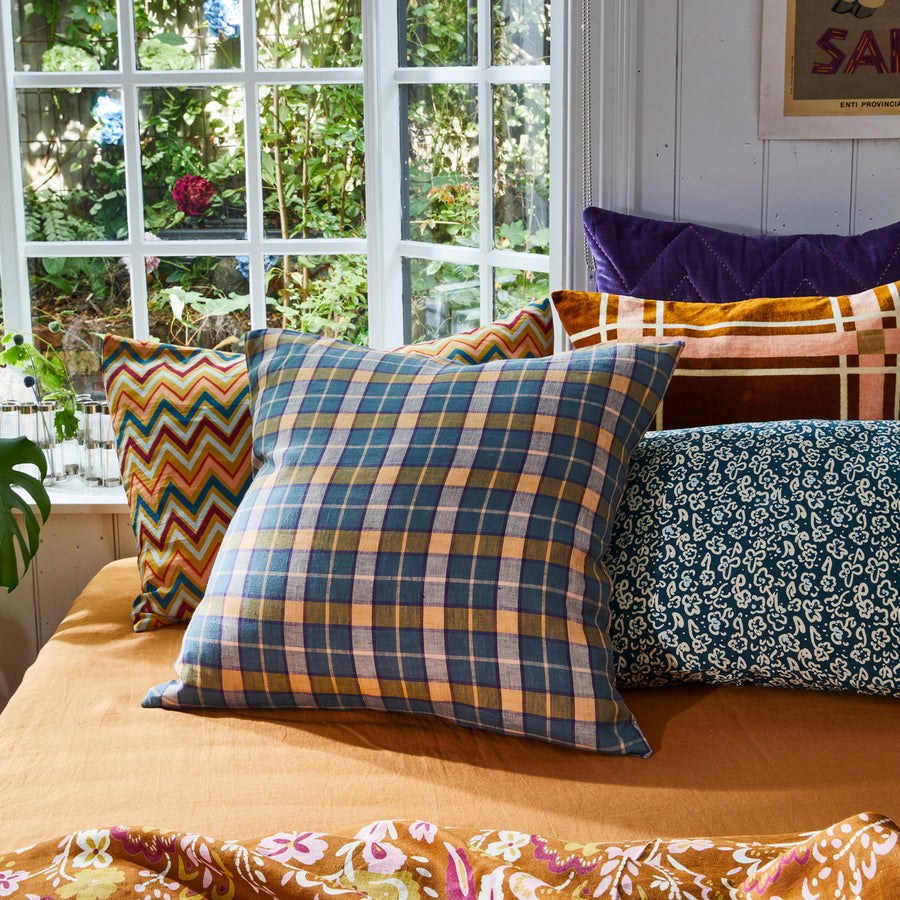 Cosette Linen Pillowcase Set - Sage & Clare