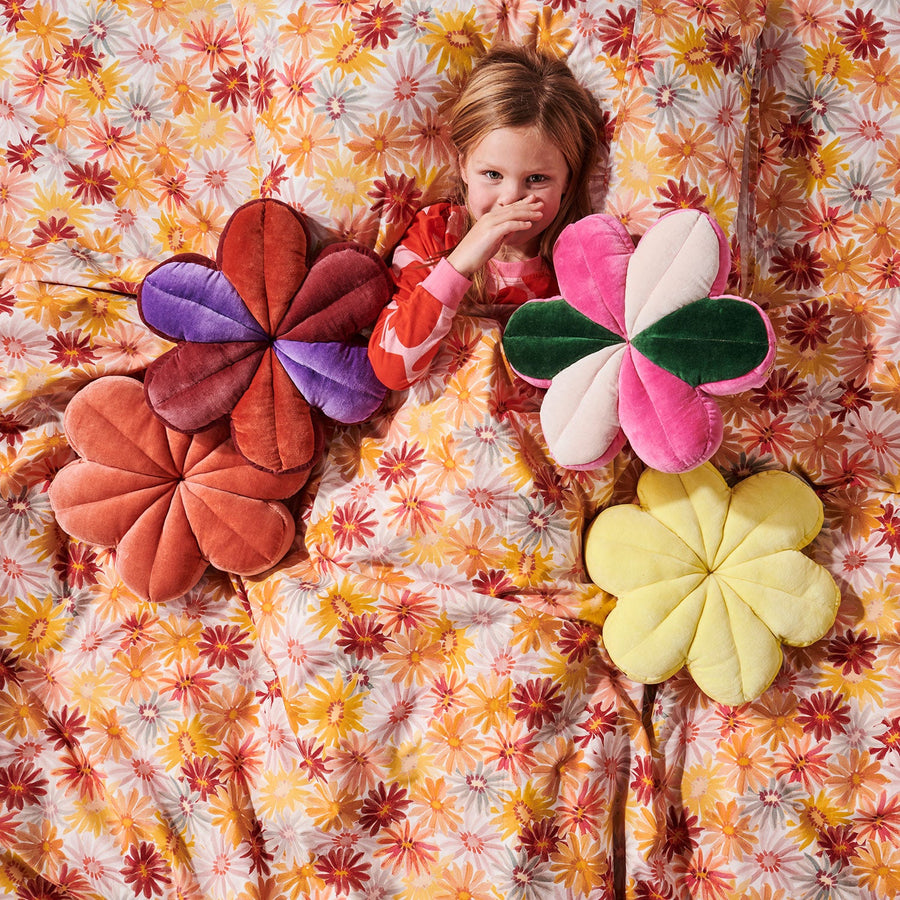 Petals Organic Cotton Quilt Cover - Kip & Co.