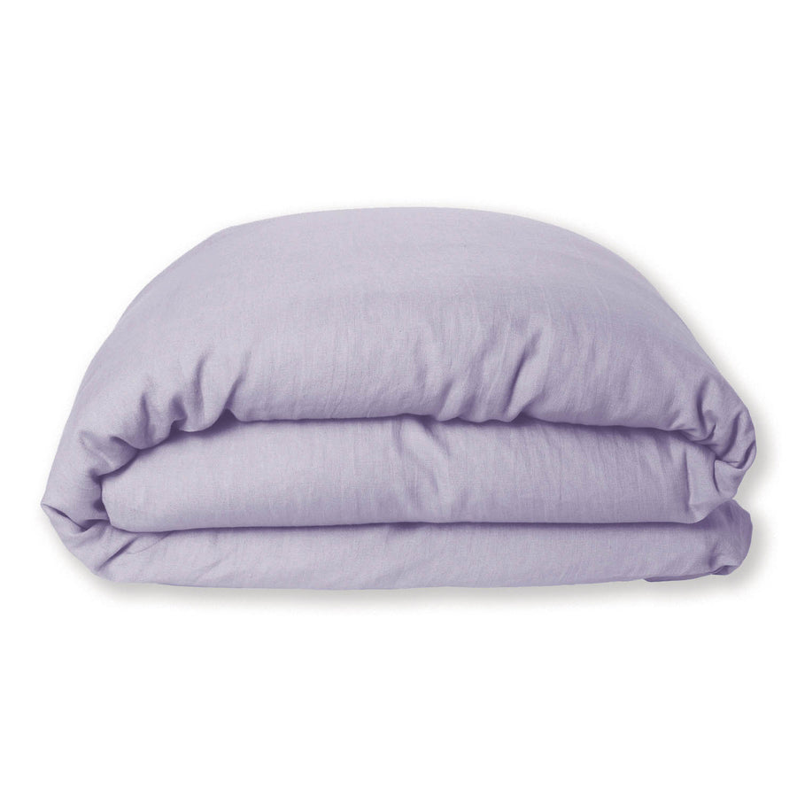 Dusty Lavender RV Warm Blush Linen Quilt Cover - Kip & Co.