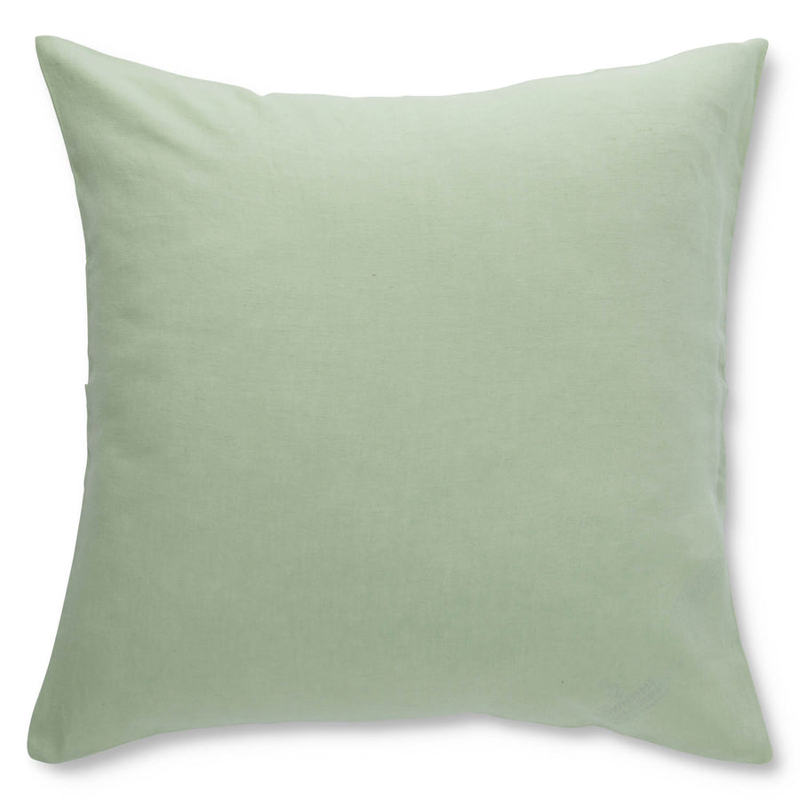 Laurel Green Linen Euro Sham - Kip & Co.