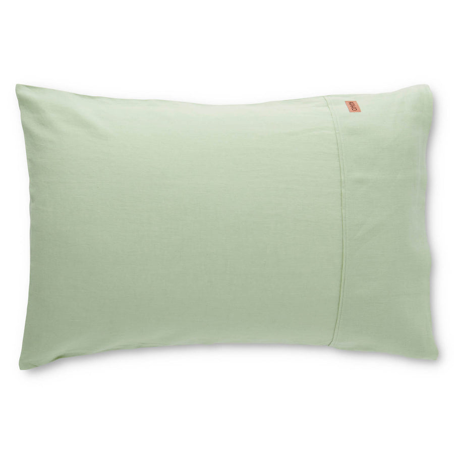 Laurel Green Linen Pillowcase Set - Kip & Co.