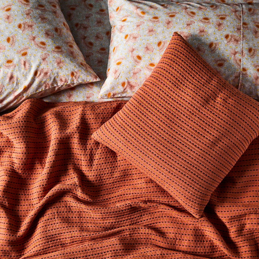 Kantha Clay Cushion - Kip & Co.