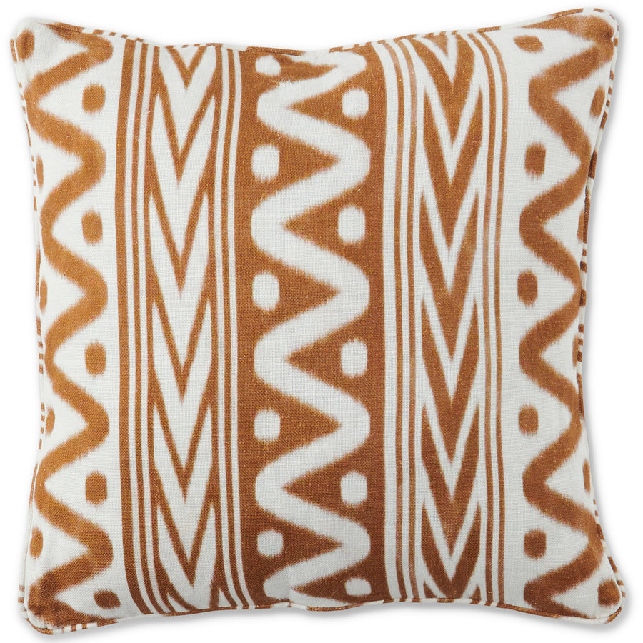 Ikat & Dreams Coconut Upholstery Cushion - Kip & Co.