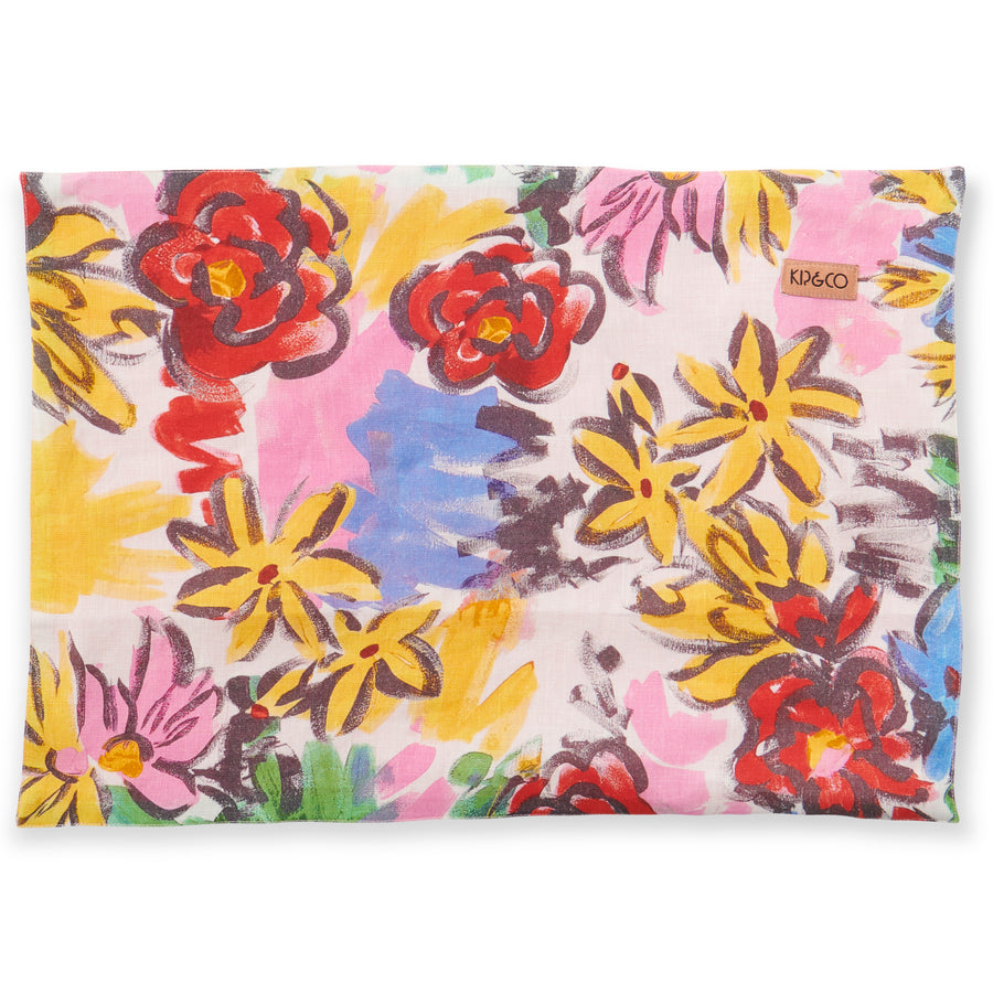 Rio Floral 6P Linen Place Mats - Kip & Co.