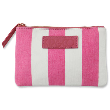 Royal Hawaiian Stripe Cosmetics Purse - Kip & Co.