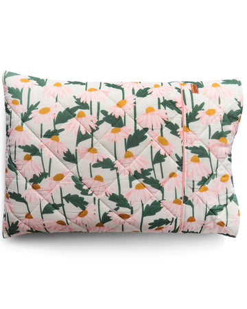 Daisy Bunch Organic Cotton Quilted Pillowcase Set - Kip & Co