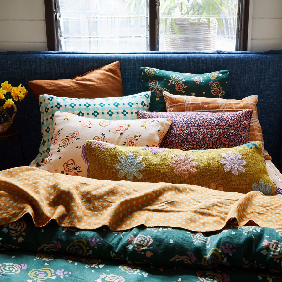 Loulou Linen Pillowcase Set - Sage & Clare