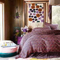 Loulou Linen Quilt Cover - Sage & Clare