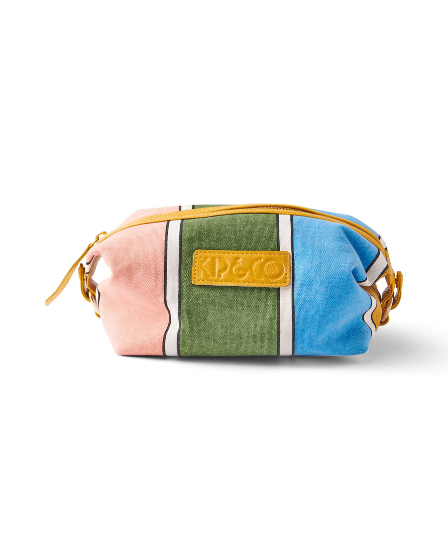 Majorca Stripe Toiletry Bag - Kip & Co.