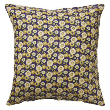 Mollie Linen Euro Pillowcase Set - Indigo - Sage & Clare